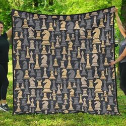 Chess Cl12100153Mdq Quilt Blanket and Home Decor