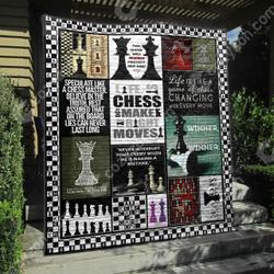 Chess DHCDHC DT2210 Quilt Blanket and Home Decor