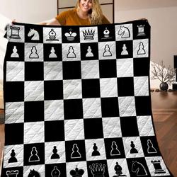 Chess Quilt Blanket C9B2803121TY and Home Decor