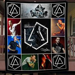 Chester Bennington Quilt Blanket and Home Decor
