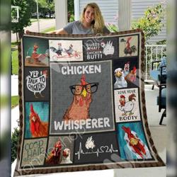 Chicken Awesome E Quilt Derqiy and Home Decor