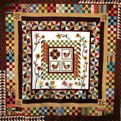 Chicken Clm050709 Quilt Blanket and Home Decor