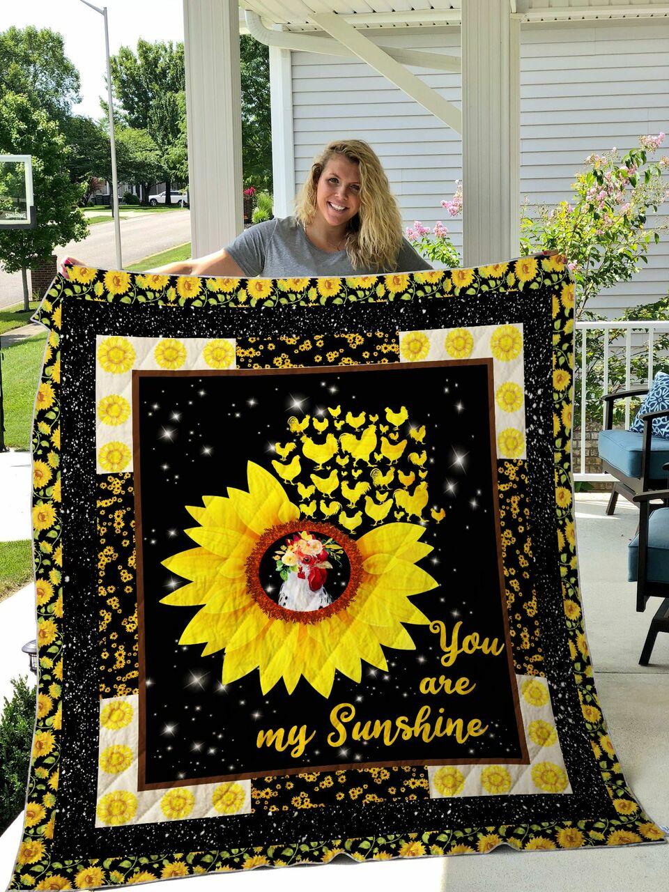 Chicken Printed Quilt Blanket Dhc1501629Vt and Home Decor