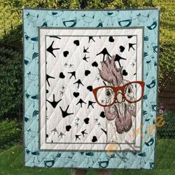 CHICKEN Ver4 Blanket TH0807 Quilt and Home Decor