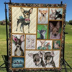 Chihuahua Cute Hur Quilt Bevrkv and Home Decor