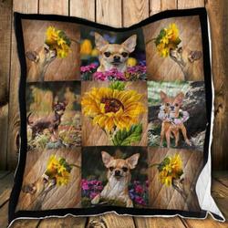 Chihuahua Dtc2410140 Quilt Blanket and Home Decor