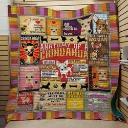 Chihuahua Hur Quilt eq and Home Decor