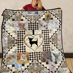 Chihuahua Quilt Blanket C9B250308VV and Home Decor
