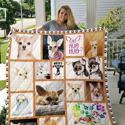 Chihuahua Quilt Blanket and Home Decor
