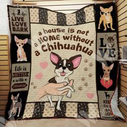 Chihuahua Quilt Blanket Dhc1312436Vt and Home Decor