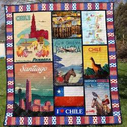 Chile 1 Blanket Th1307 Quilt and Home Decor