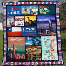 Chile 2 Blanket Th1307 Quilt and Home Decor