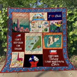 Chile Nx100609 Quilt Blanket and Home Decor