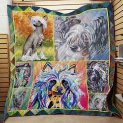 Chinese Crested Quilt Blanket Luksk5 Dhc0301920Dd and Home Decor