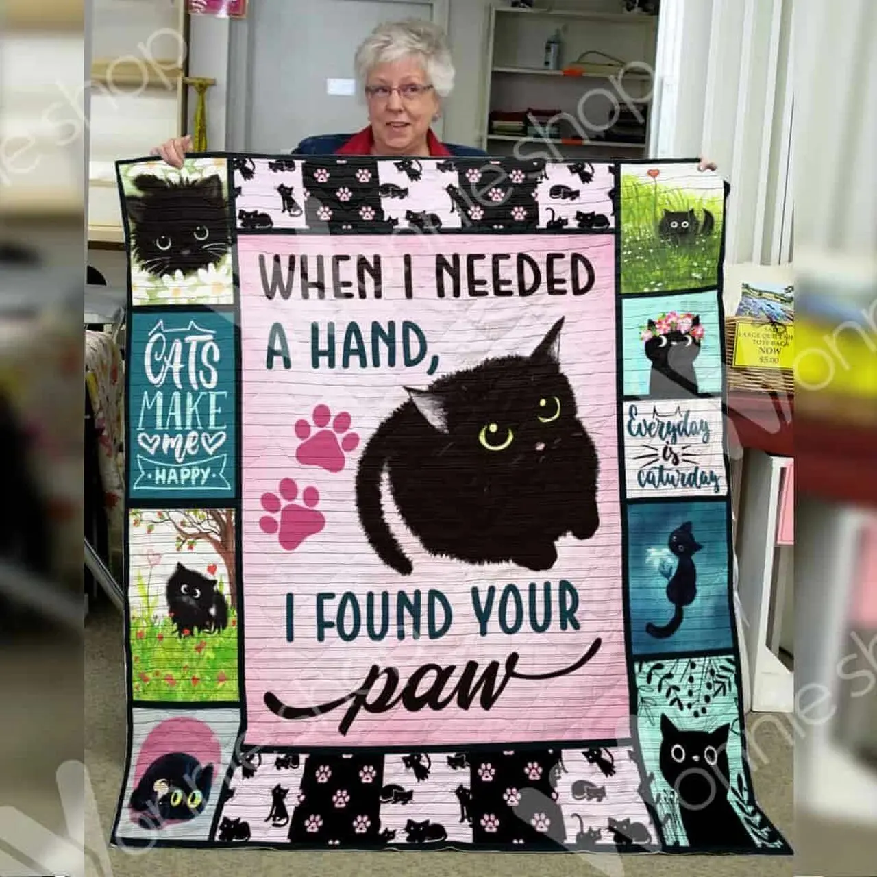 Chirstmas Be Jolly U Quilt On and Home Decor