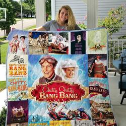 Chitty Chitty Bang Bang Quilt Blanket and Home Decor