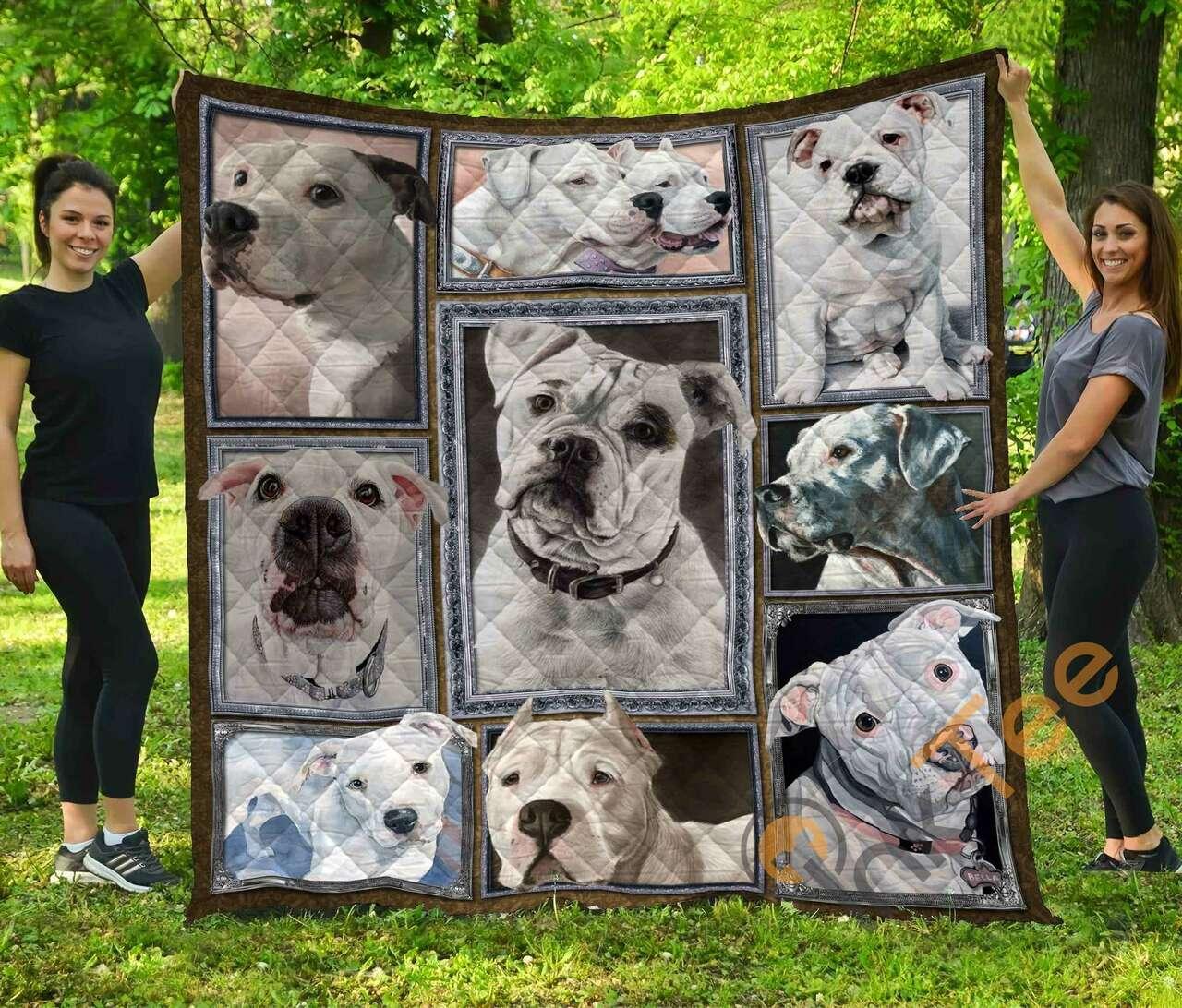 CHQDOG41014 Dogo Argentino Blanket TH1609 Quilt and Home Decor