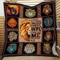 Christ As Lion Quilt Blanket ABC07113317 and Home Decor