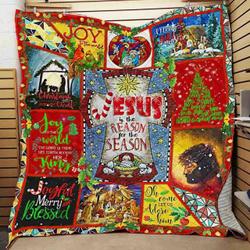 Christmas Begins With Christ Quilt Blanket ABC07111908 and Home Decor