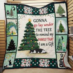 Christmas Cat Quilt Blanket ABC07113019 and Home Decor