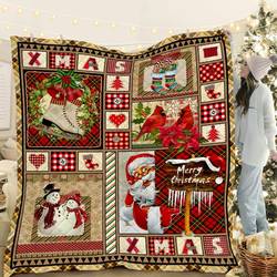 Christmas Dac161150 Quilt Blanket and Home Decor