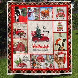 Christmas Farm Quilt  Quilt and Home Decor