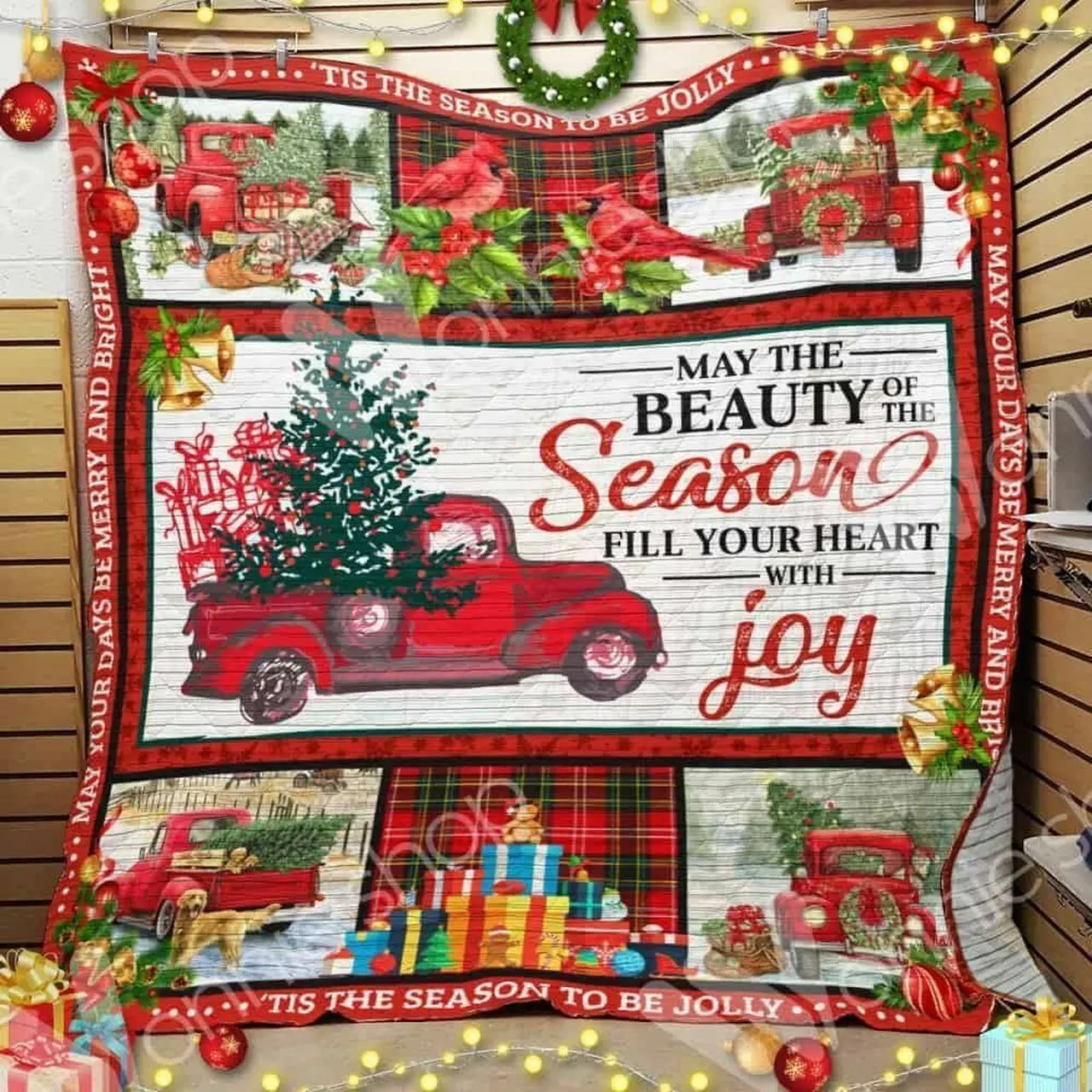 Christmas Hur Quilt dq and Home Decor