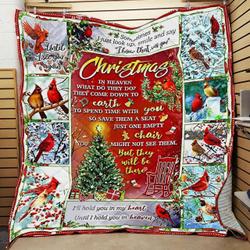 Christmas In Heaven Quilt Blanket ABC07112600 and Home Decor