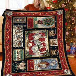 Christmas Jfj Quilt Wrm and Home Decor