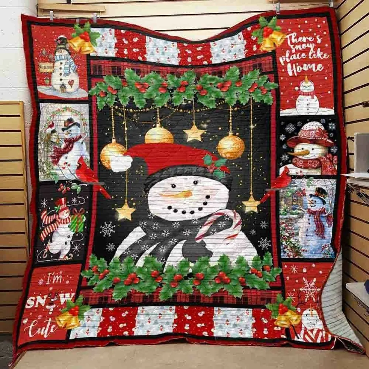 Christmas Quilt Blanket ABC07112040 and Home Decor