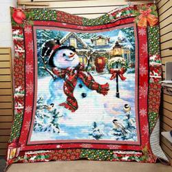 Christmas Quilt Blanket ABC07112043 and Home Decor