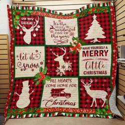 Christmas Quilt Blanket ABC07112352 and Home Decor
