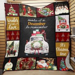 Christmas Quilt Blanket ABC07113005 and Home Decor