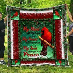 Christmas Quilt Blanket Dhc13121518Vt and Home Decor
