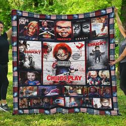 Chuckky  ChildS Play Quilt Blanket and Home Decor