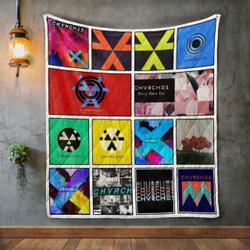 Chvrches Album Covers Quilt Blanket and Home Decor