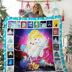 Cinderella Quilt Blanket 02298 and Home Decor