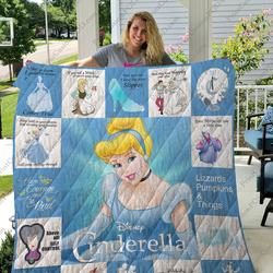Cinderella Quilt For Fans and Home Decor