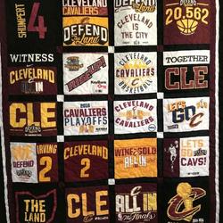 Cleveland Cavaliersquilt Blanket  Limited Quilt Blanket and Home Decor
