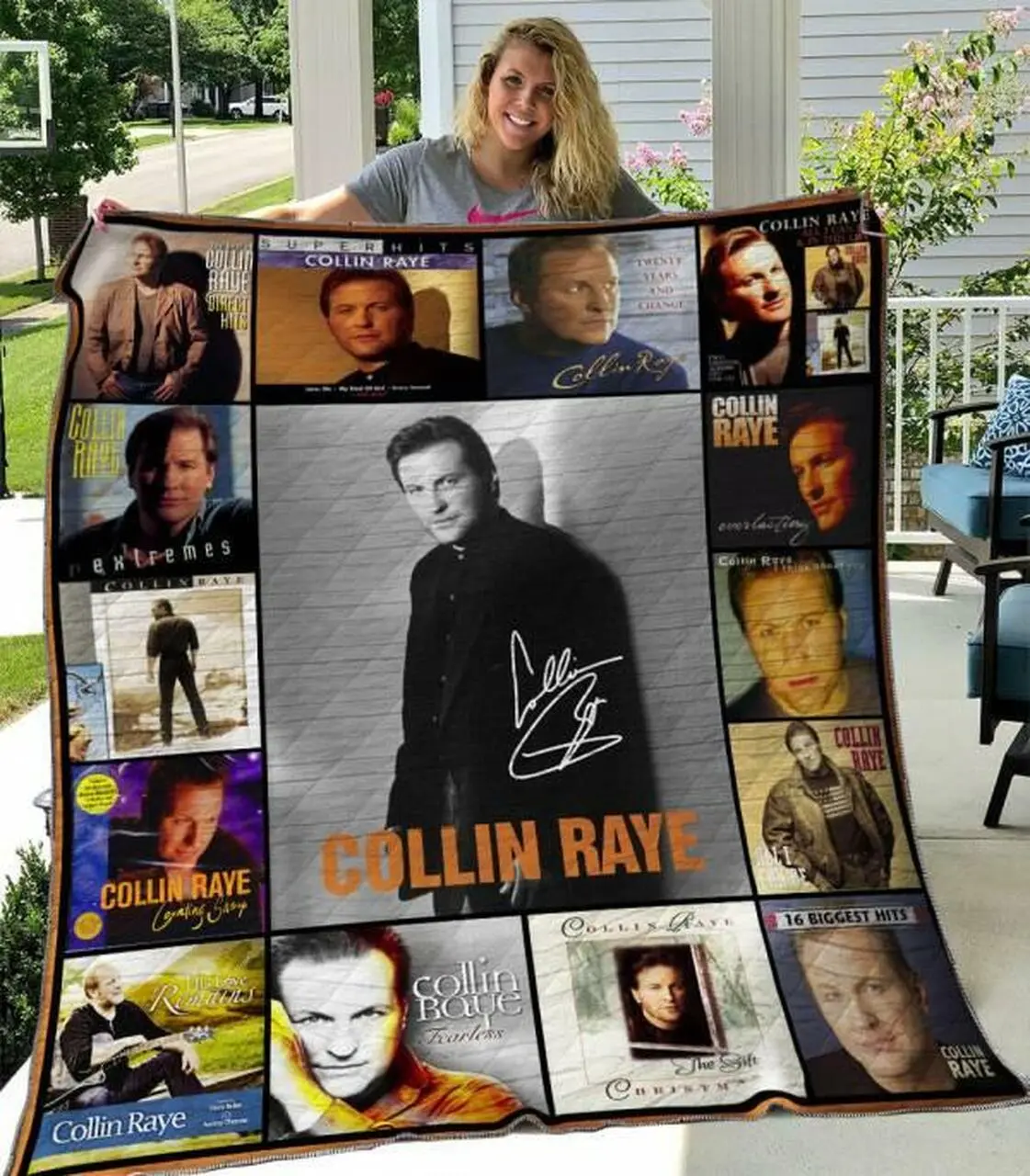 Collin Raye Quilt Blanket M240509 Quilt and Home Decor
