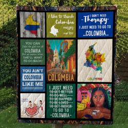 Colombia Cl14100131Mdq Quilt Blanket and Home Decor
