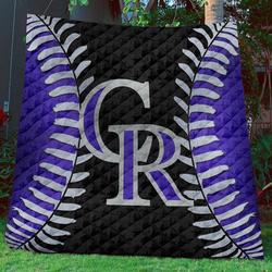 Colorado Rockies B2109320 Quilt Blanket and Home Decor