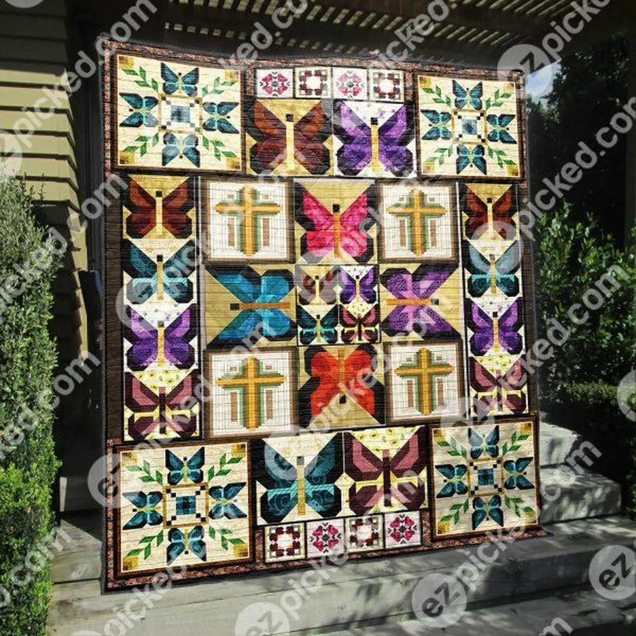 Come From Heaven Quilt Blanket Vh09 Quilt and Home Decor