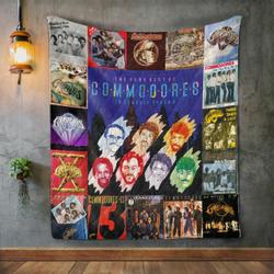 Commodores Album Covers Quilt Blanket and Home Decor