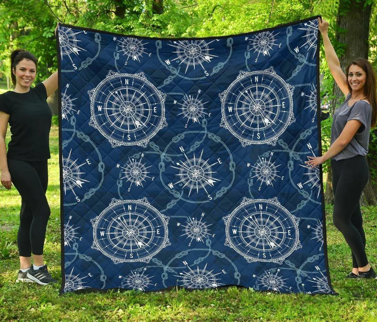 Compass Cl12100178Mdq Quilt Blanket and Home Decor