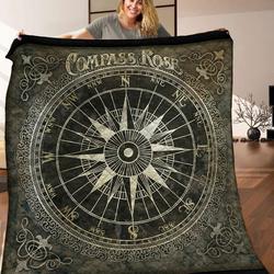Compass Quilt Blanket C9B260301TA and Home Decor