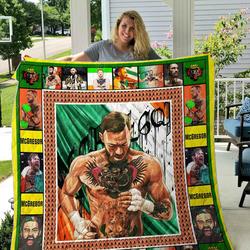 Conor Mcgregor Quilt Blanket 01 and Home Decor