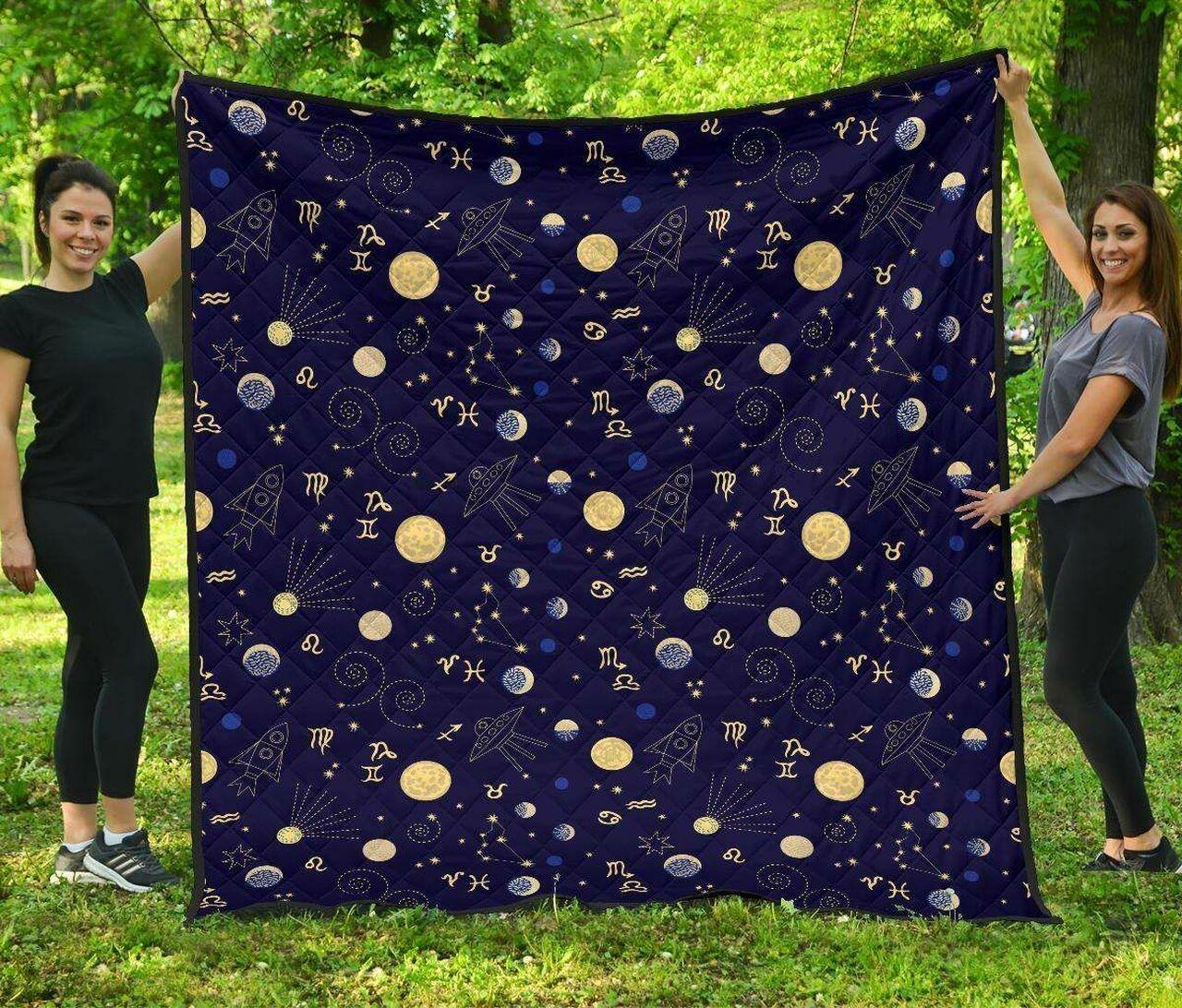Constellation Cl12100182Mdq Quilt Blanket and Home Decor