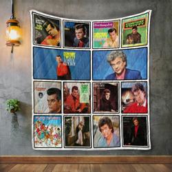 Conway Twitty Album Covers Quilt Blanket and Home Decor