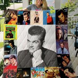 Conway Twitty Quilt Blanket M100608  Quilt and Home Decor
